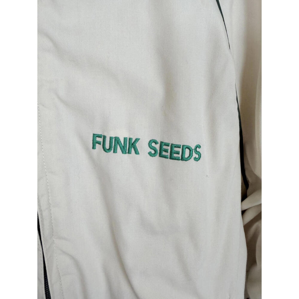 Vintage K-Brand Funk Seeds Quilted Bomber Jacket Medium - Picture 4 of 8